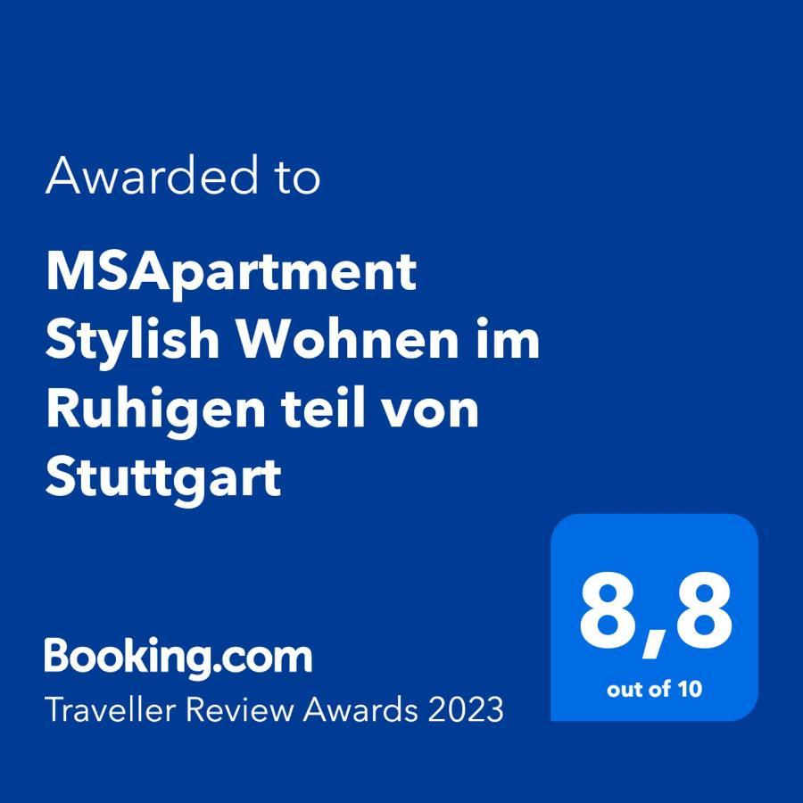 Msapartment Stylish Wohnen In Stuttgart Eksteriør bilde